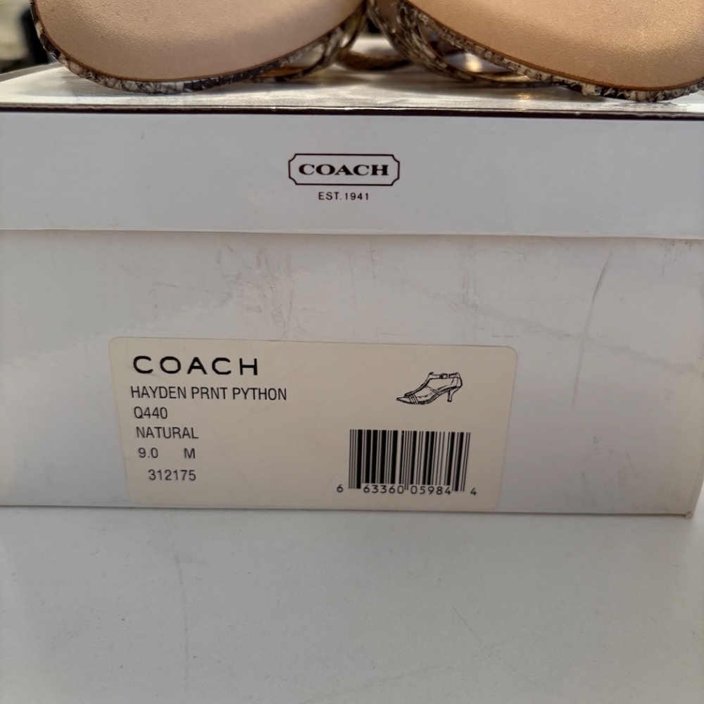 Coach Python Shoes - image 3